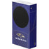NFL Baltimore Ravens Team Jersey Xbox Series S Console Skin
